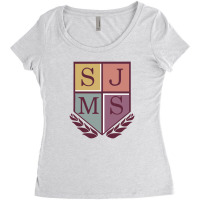 Saint James Middle School - Amphibia Women's Triblend Scoop T-shirt | Artistshot