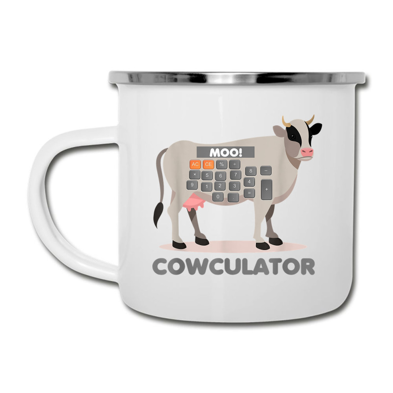 Algebra Math Calculator Funny Problem Solver Cow Moo Video Games Chara Camper Cup | Artistshot