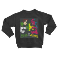 Dc, Gl Vs Sinestro, Toddler Sweatshirt | Artistshot