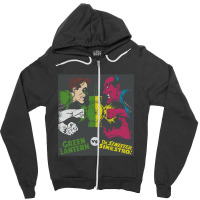 Dc, Gl Vs Sinestro, Zipper Hoodie | Artistshot