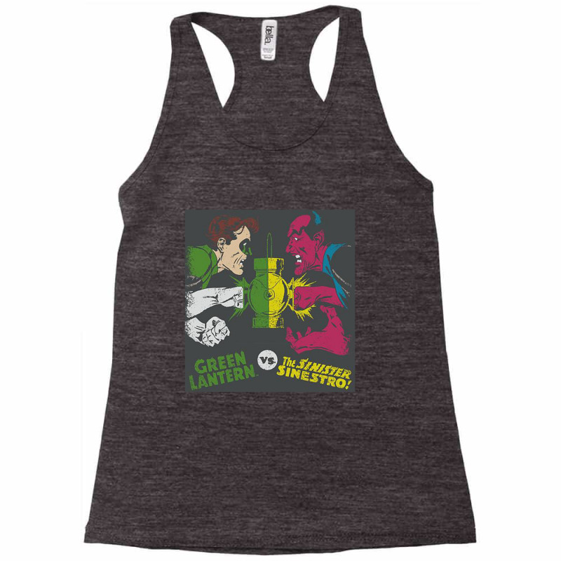 Dc, Gl Vs Sinestro, Racerback Tank by mydepictionaddiction | Artistshot