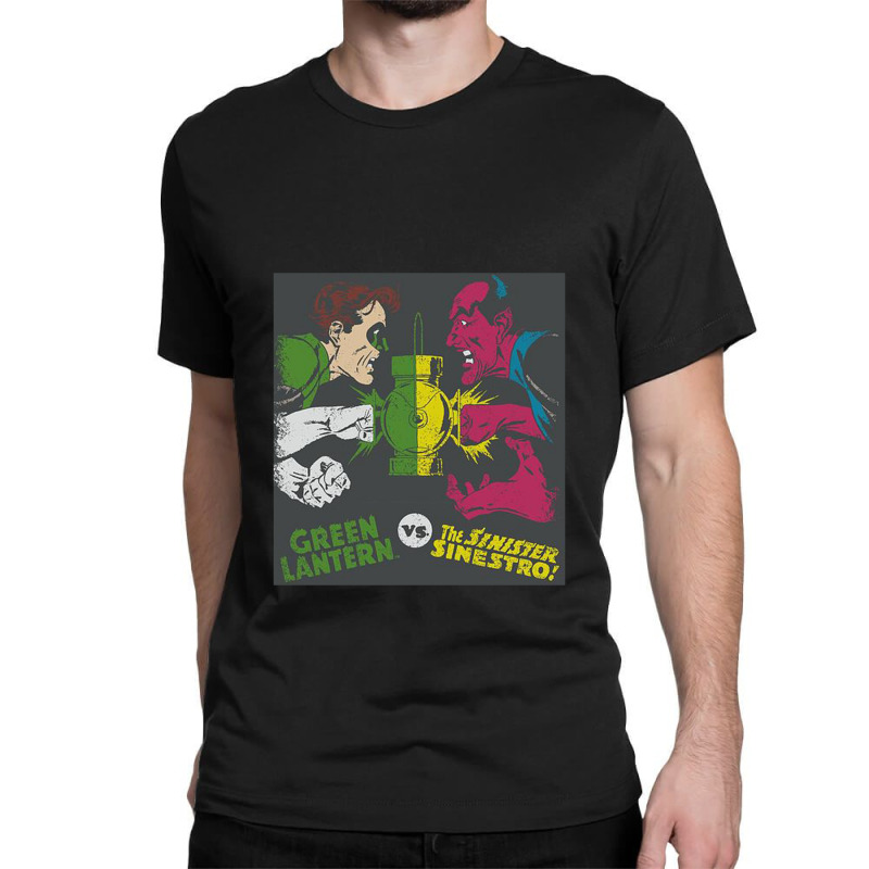 Dc, Gl Vs Sinestro, Classic T-shirt by mydepictionaddiction | Artistshot