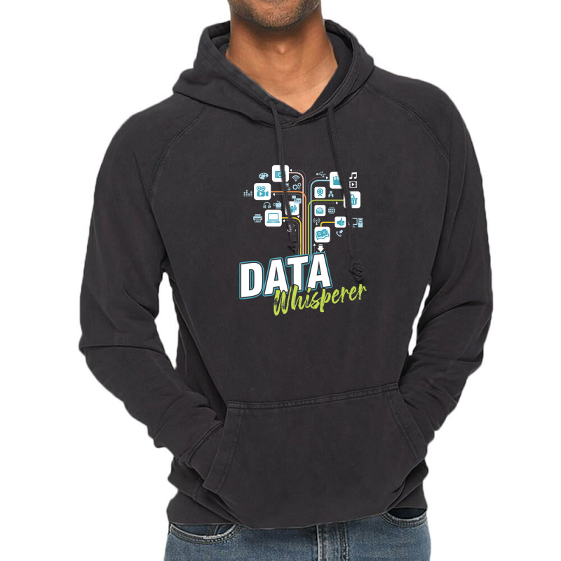 Business Analyst Mis Stem Analytics Scientist Data Whisperer Vintage Hoodie by TimothyBlakney | Artistshot