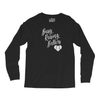 Busy Raising Ballers Baseball Softball Mom Gift Long Sleeve Shirts | Artistshot