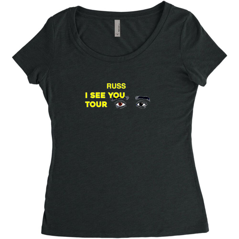 Russell James Vitale (russ) Women's Triblend Scoop T-shirt by oroogro891216 | Artistshot