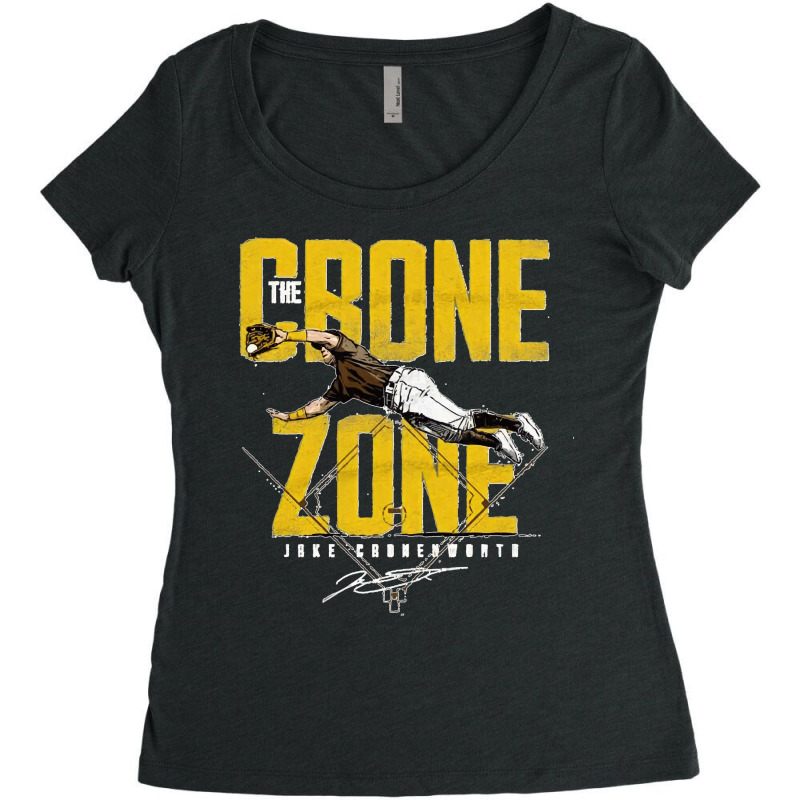 The Crone Zones Women's Triblend Scoop T-shirt by cm-arts | Artistshot