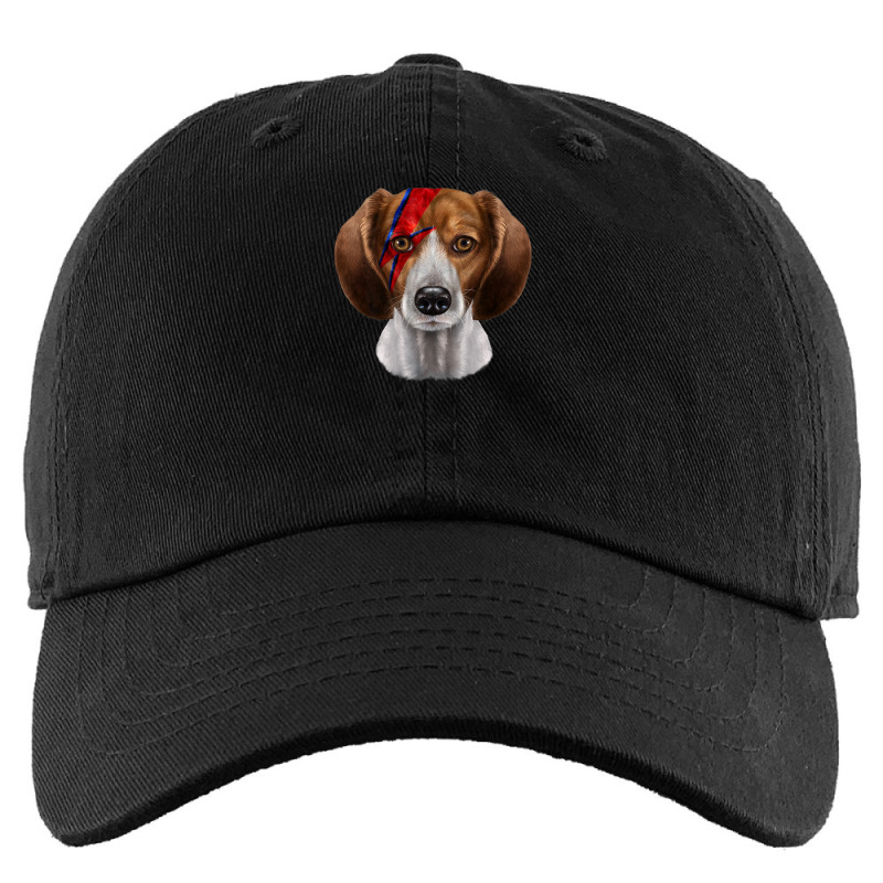 Beagle Dog In Lightning Bolt Painted Face Kids Cap by RaidenKelly | Artistshot