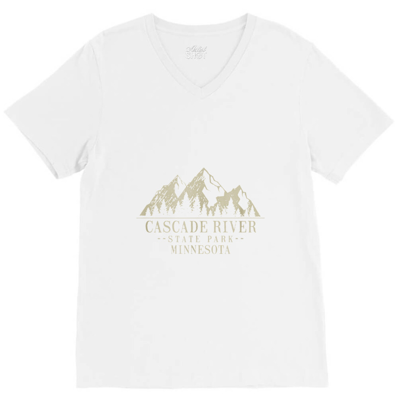 Minnesota Cascade River State Park T Shirt V-neck Tee | Artistshot