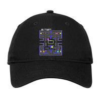 Classic Arcade Computer Game Of The 80s V11 Classic Adjustable Cap | Artistshot