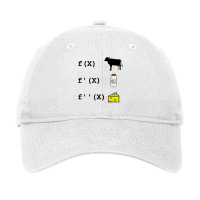 Funny Derivative Analysis Mathematics Math Teacher Student Funny Gift Adjustable Cap | Artistshot