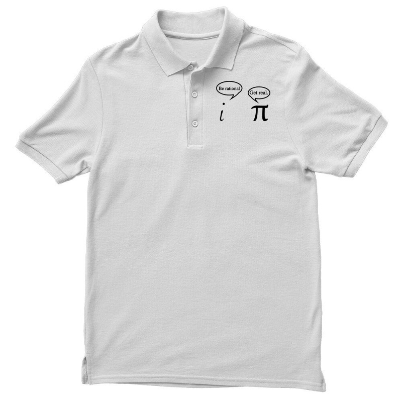 Funny Get Real Math Geek   Math Teacher Gift T Retro Men's Polo Shirt | Artistshot