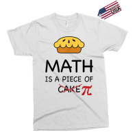 Funny Math Is A Piece Of Pi  Pie Teacher Gift Pi Day 2020 Gift Men Exclusive T-shirt | Artistshot