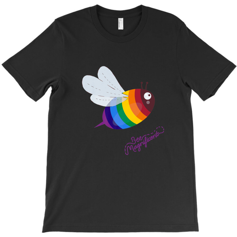 Bee Magnificent Single Bee. Lgbt. T-shirt | Artistshot