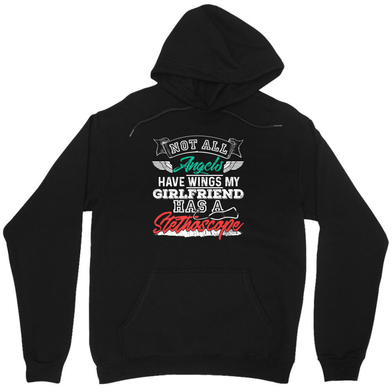 My Girlfriend Has A Stethoscope Nurse Unisex Hoodie | Artistshot