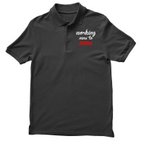 Working Nine To Wine Men's Polo Shirt | Artistshot