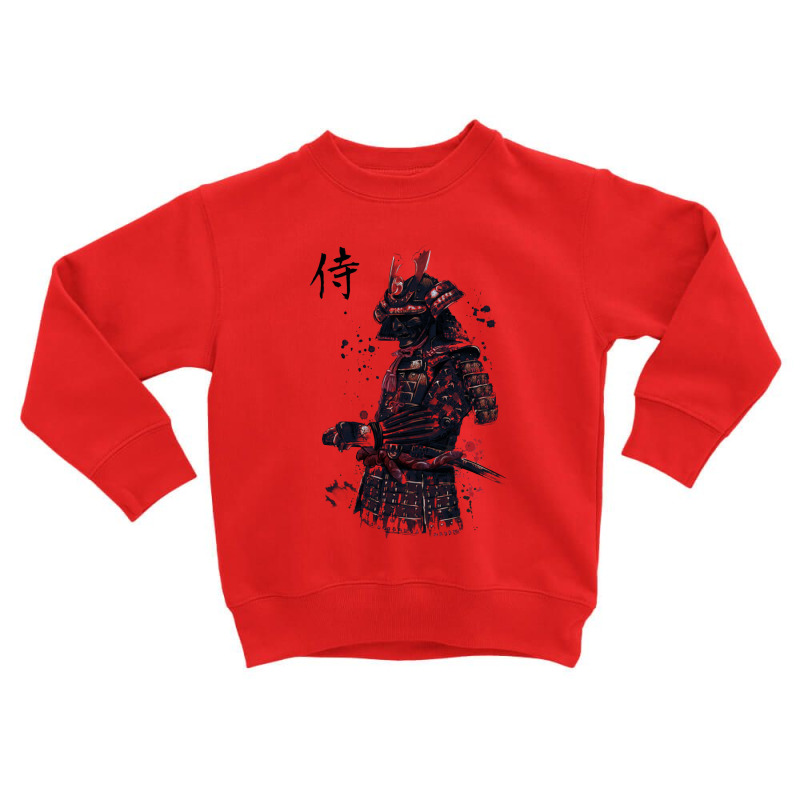 Samurai Sumi E   Samurai Toddler Sweatshirt by cm-arts | Artistshot