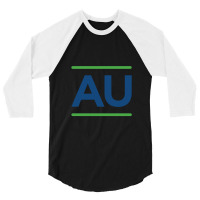 Aurora University1 3/4 Sleeve Shirt | Artistshot