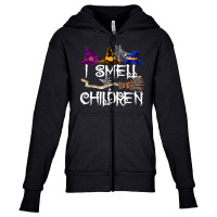 I Smell Children Funny Witches Halloween Party Costume Youth Zipper Hoodie | Artistshot