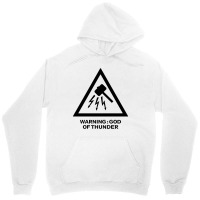 Warning God Of Thunder Unisex Hoodie | Artistshot