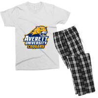 Averett University Cougar Men's T-shirt Pajama Set | Artistshot