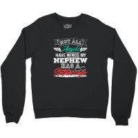 My Nephew Has A Stethoscope Nurse Crewneck Sweatshirt | Artistshot