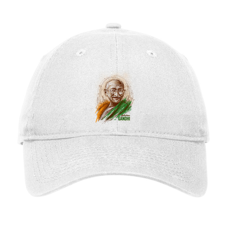 Mahatma Gandhi Jayanti Scribble Art Adjustable Cap | Artistshot