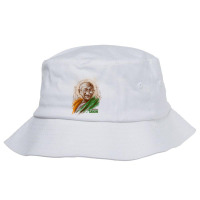 Mahatma Gandhi Jayanti Scribble Art Bucket Hat | Artistshot