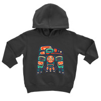 Alaska, Raven Haida Tribal Art, Native American Totem Toddler Hoodie | Artistshot