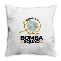 Twins Bomba Squad Throw Pillow | Artistshot