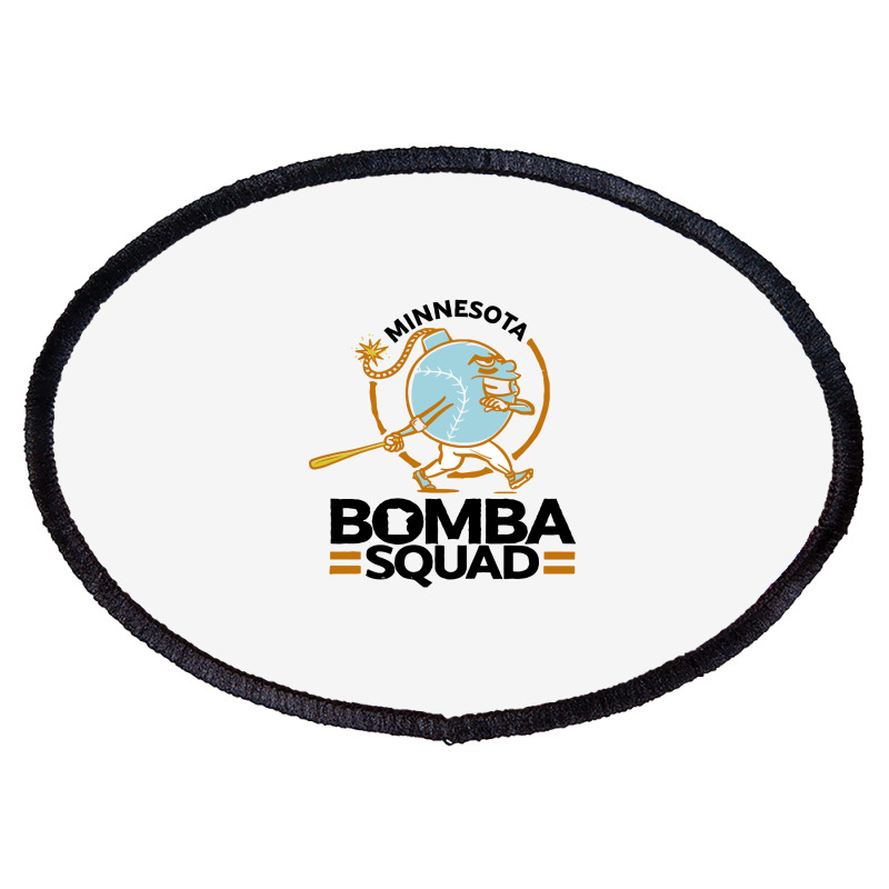 Twins Bomba Squad Oval Patch | Artistshot