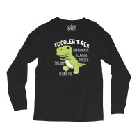 Dinosaur Gift Toddler T-rex Cute Birthday Kids Boys Long Sleeve Shirts | Artistshot