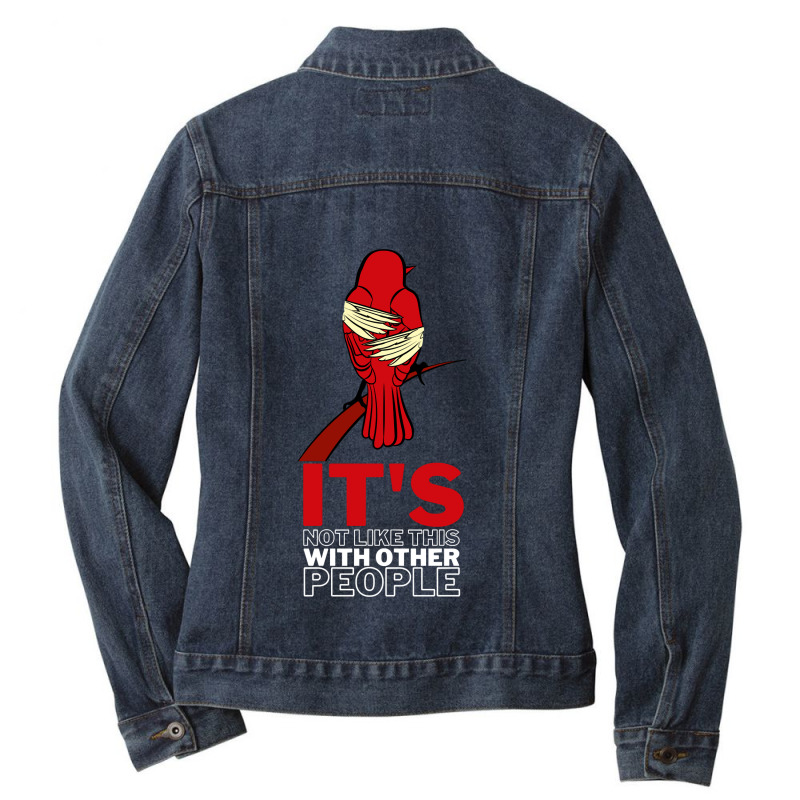 Funny Man Punk Jane For Men Women Ladies Denim Jacket by ArtistDonte | Artistshot