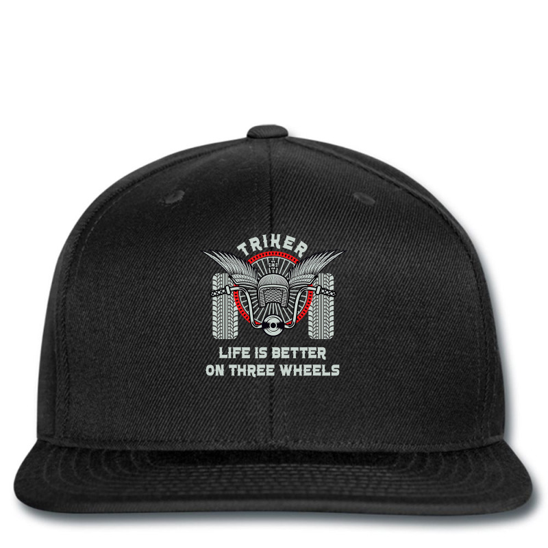 Motorcycle Trike Biker Motortrike Triker Motor Bike Gift Printed hat by new121 | Artistshot