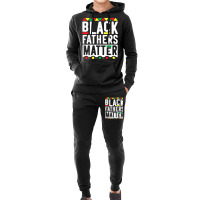 Black Fathers Matter  For Men Dad History Month Characters Video Game Hoodie & Jogger Set | Artistshot