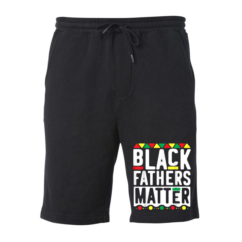 Black Fathers Matter  For Men Dad History Month Characters Video Game Fleece Short by TyrellDesign | Artistshot