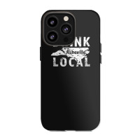 Distressed Drink Local Asheville Nc Iphone 13 Pro Case | Artistshot