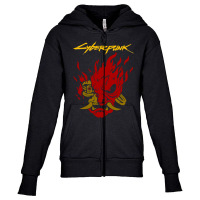 Cyberpunk 2077   Samurai Demon Youth Zipper Hoodie | Artistshot