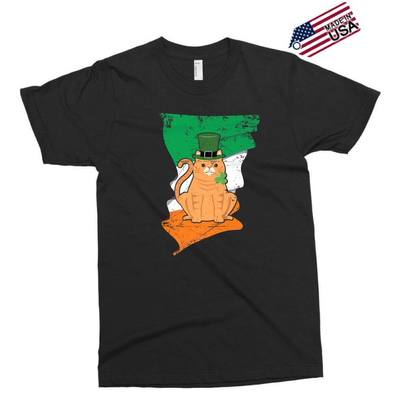 Distressed Irish Flag St Patricks Cat Tee Exclusive T-shirt | Artistshot