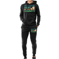 All I Care My Hammys Hamster Glass Cage Hoodie & Jogger Set | Artistshot