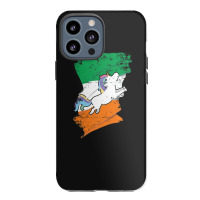 Distressed Irish Flag St Patricks Unicorn Tee Iphone 13 Pro Max Case | Artistshot