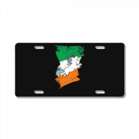 Distressed Irish Flag St Patricks Unicorn Tee License Plate | Artistshot