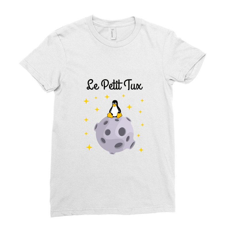 Le Petit Tux   Linux Mascot   Linux Ladies Fitted T-Shirt by senyumterus | Artistshot