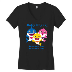 baby shark doo doo doo Women's V-Neck T-Shirt | Artistshot