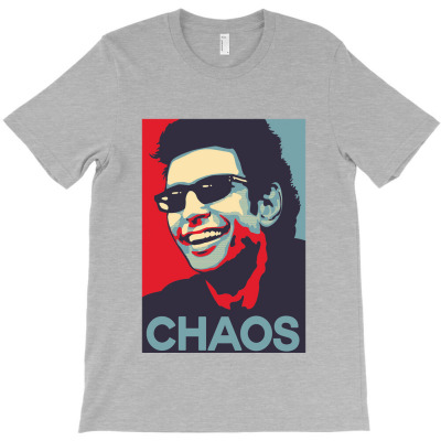 Ian Malcolm 'chaos' T-shirt Designed By Warning