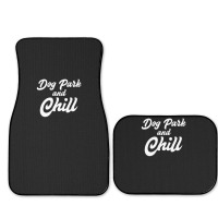 Dog Park And Chill Funny Pet Lover Anniversary Full Set Car Mats | Artistshot