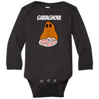 New Jersey Slang Halloween Dry Cured Meat Gabaghoul Gabagool Long Sleeve Baby Bodysuit | Artistshot