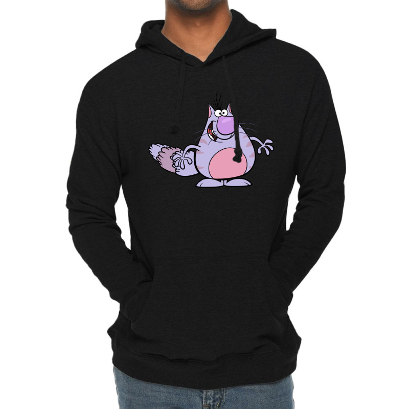 Nature Cat Ronald Character Lightweight Hoodie | Artistshot