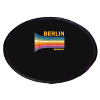 Retro Vintage 70s Berlin Germany Oval Patch | Artistshot