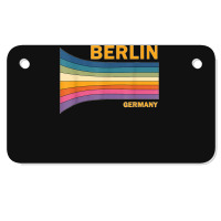 Retro Vintage 70s Berlin Germany Motorcycle License Plate | Artistshot