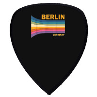 Retro Vintage 70s Berlin Germany Shield S Patch | Artistshot